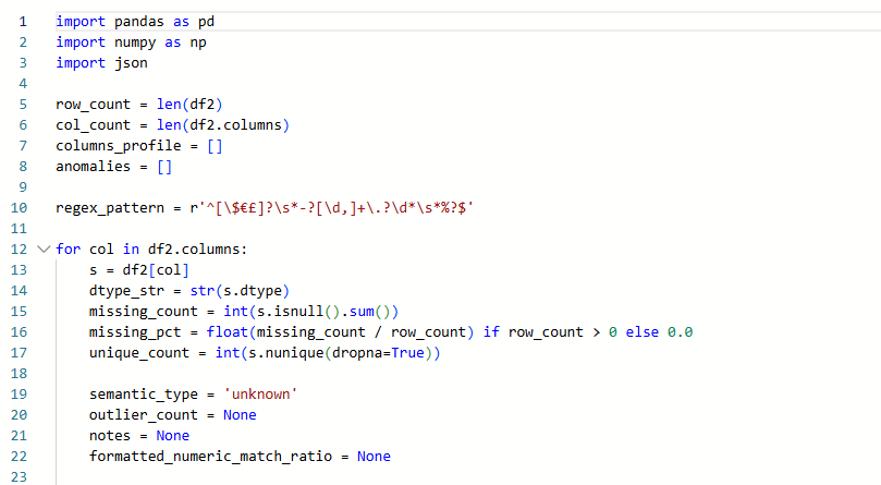 SQL and Python code in the Grafieks notebook